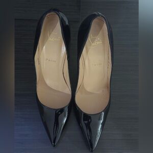 Christian Louboutin So Kate Glossy Black Heels